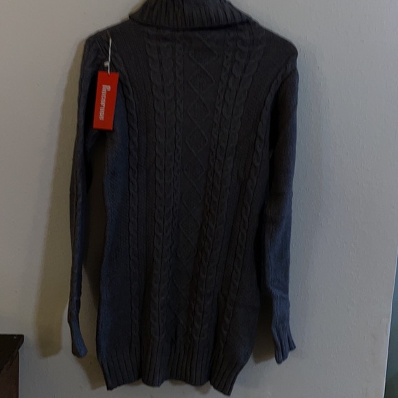 Rocorose Women's Turtleneck Sweater Long Sleeve Slim Fit Solid Pullovers New Tag - Picture 6 of 10